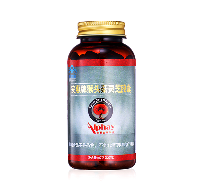 腾博会官网牌猴头菇灵芝胶囊